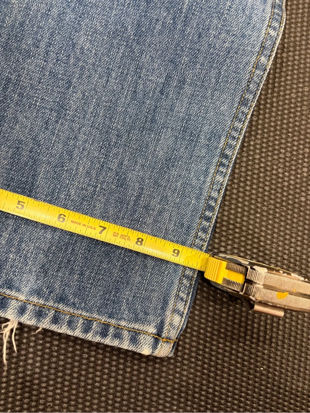 Vintage J. Crew Relaxed Straight Made in USA Denim Jeans